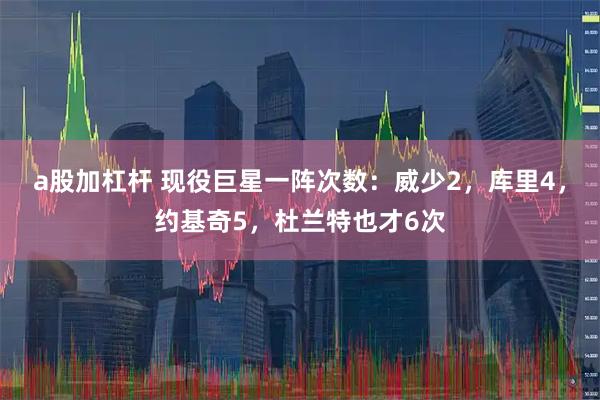 a股加杠杆 现役巨星一阵次数：威少2，库里4，约基奇5，杜兰特也才6次